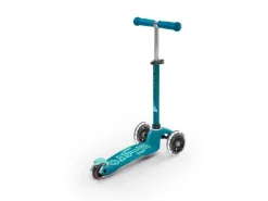 Micro Mobility Kickboard Mini Micro Deluxe  Aqua (LED)