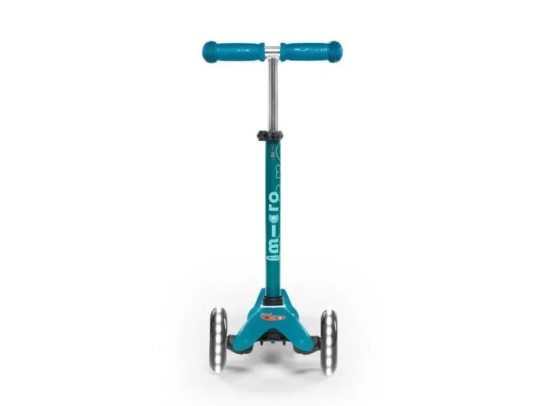 Micro Mobility Kickboard Mini Micro Deluxe Aqua (LED)