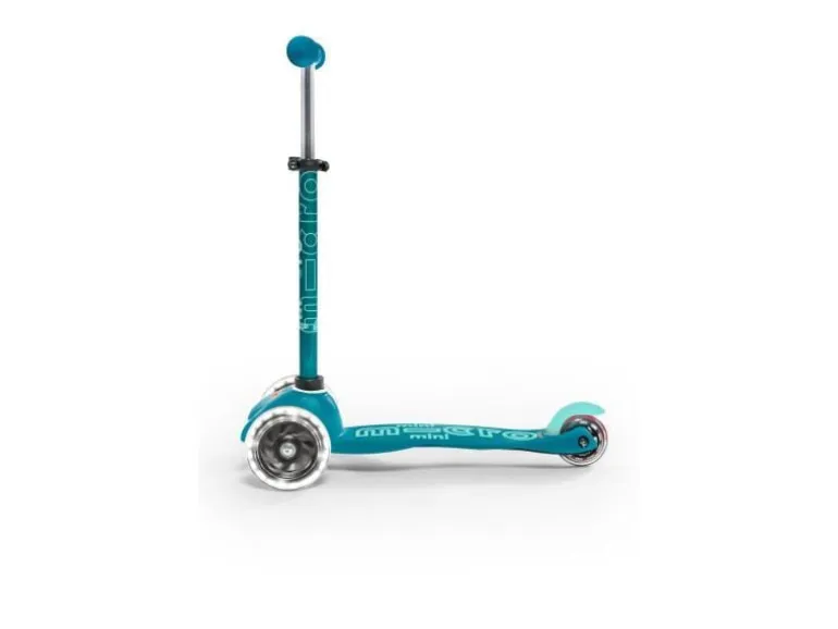 Micro Mobility Kickboard Mini Micro Deluxe Aqua (LED)