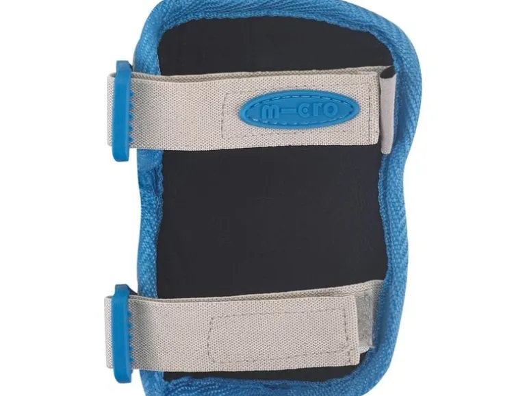 Micro Mobility Knee/Elbow Pad reflective Blau, S