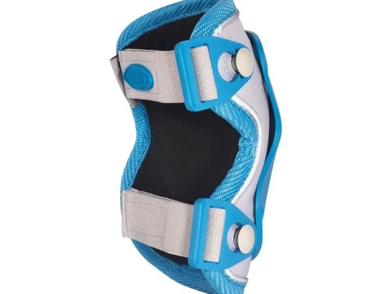 Micro Mobility Knee/Elbow Pad reflective Blau, S
