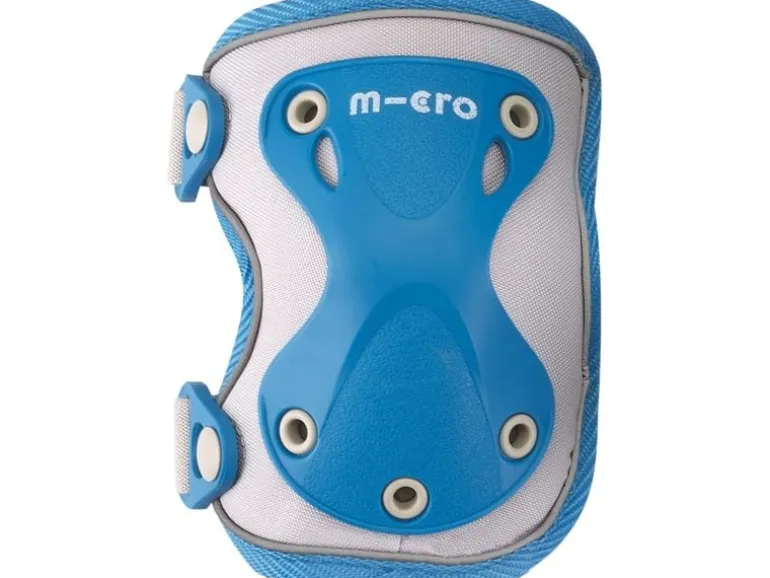 Micro Mobility Knee/Elbow Pad reflective Blau, S