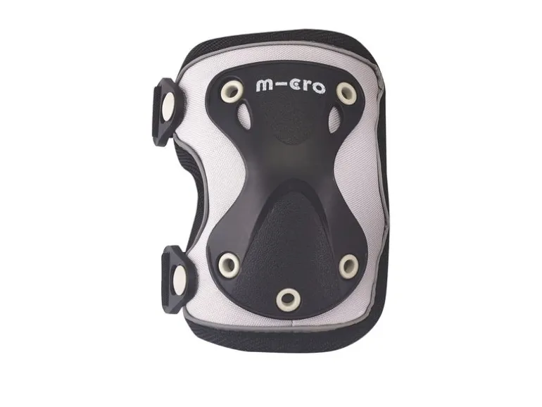 Micro Mobility Micro Knie-/ Ellbogenschoner reflektiv Schwarz S