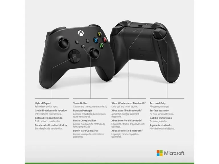 Microsoft Xbox Wireless Controller Carbon Black