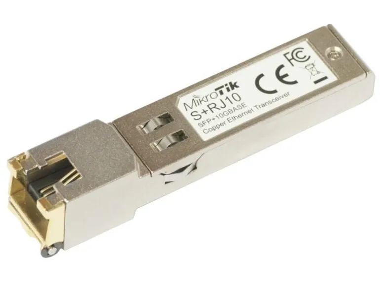 MikroTik SFP+ Modul S+RJ10 10G RJ-45 Kupfer