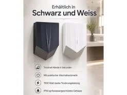 Modun Händetrockner DryPulse Schwarz
