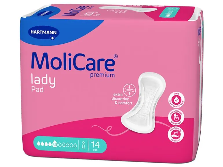 MoliCare Inkontinenz Einlagen Lady Pad 4.5 14 Stück