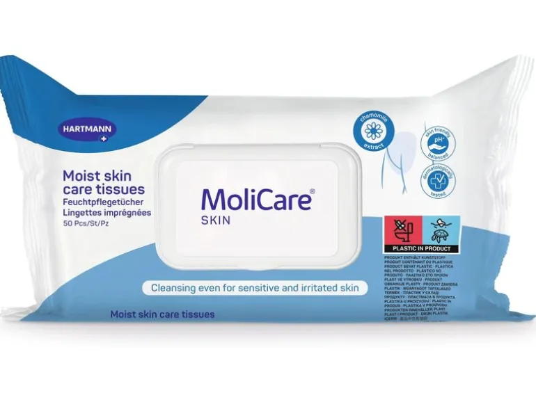 MoliCare Intimpflege Skin Feuchtpflegetücher 50 Stück
