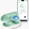 momcozy Smartes Babythermometer für die Achselhöhle, Grün, Weiss