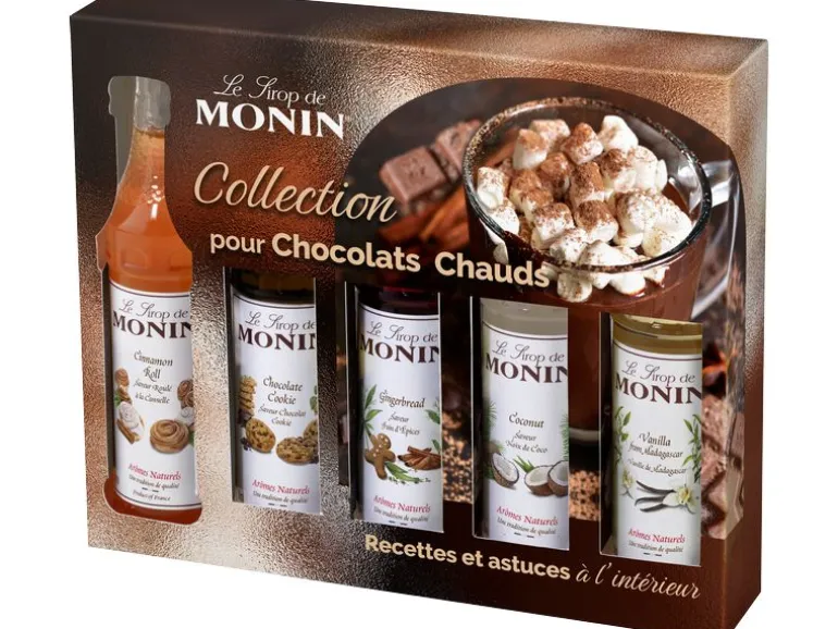 Monin Sirup-Set für heisse Schokolade 5 x 50 ml