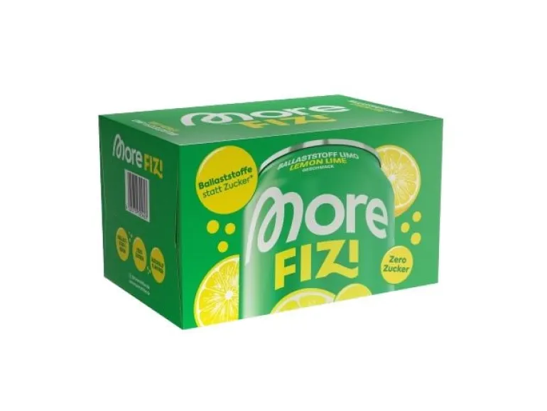 More Nutrition Fizi Ballaststoffreich, Zitrone-Limette-Geschmack