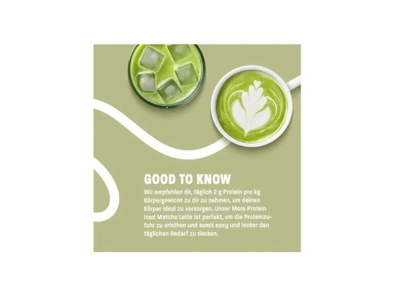 More Nutrition Protein Iced Matcha Latte Matcha 500 g