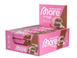 More Nutrition Protein Satisbites Zwei, White Hazelnut Nougat