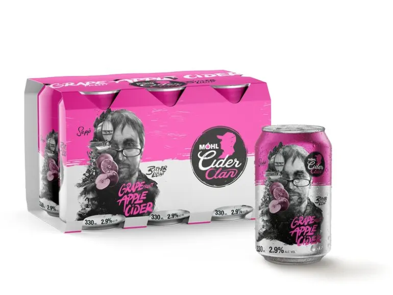 Mosterei Möhl AG Möhl Grapefruit Apple Cider 6x 0.33 l Alu Dose | Karton