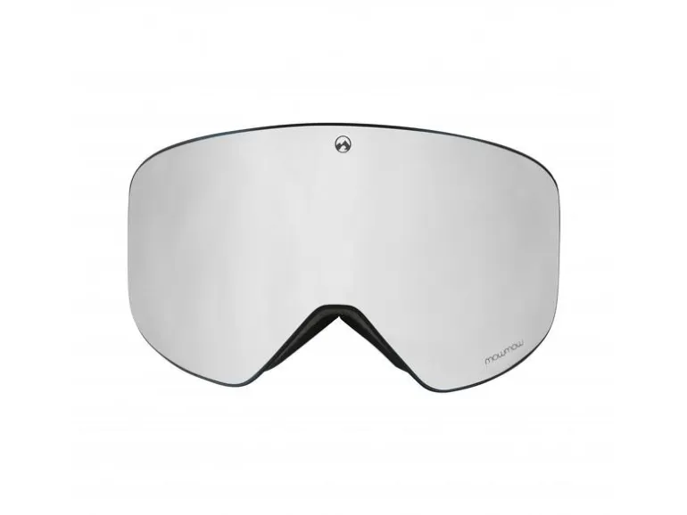 MowMow Skibrille Stealth Silber