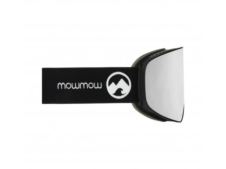 MowMow Skibrille Stealth Silber