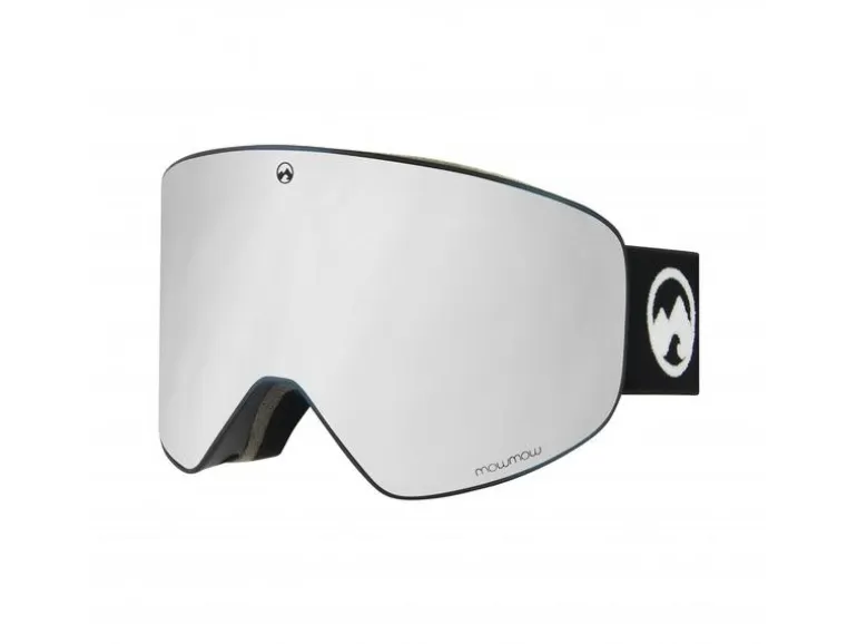 MowMow Skibrille Stealth Silber