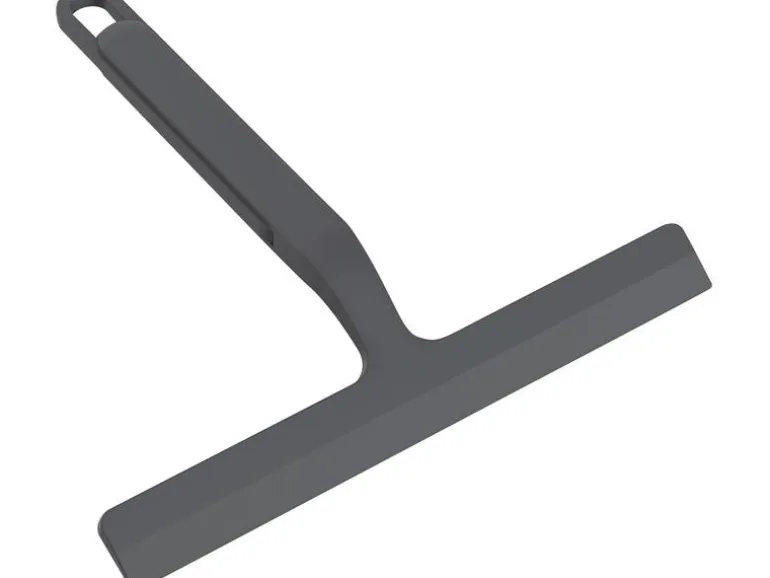 MSV Duschabzieher ausziehbar 24 bis 30 cm, Grau