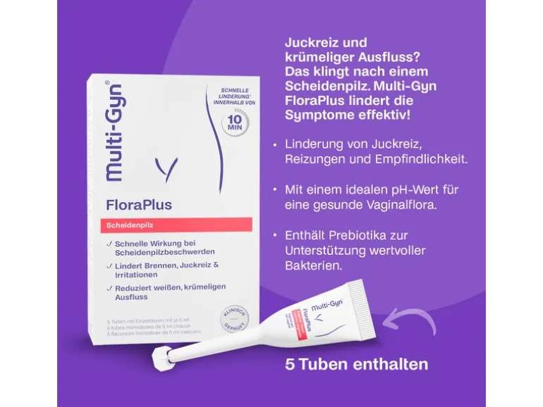 Multi Gyn FloraPlus Vaginalgel 5 Monodosen
