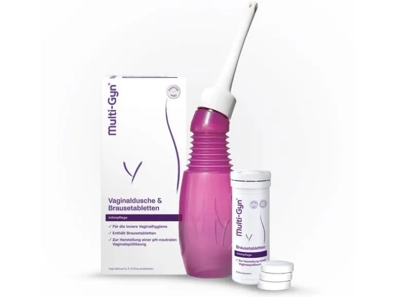 Multi Gyn Vaginaldusche + Brausetablette 1 Set