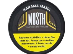MUSTH Shisha-Tabak Banana Mama 100g