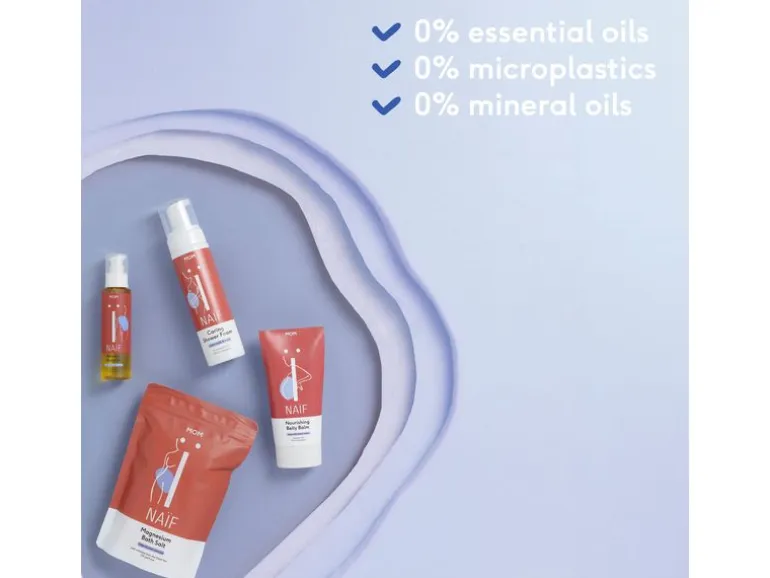 NAÏF Mom entspannendes Körperöl 100 ml