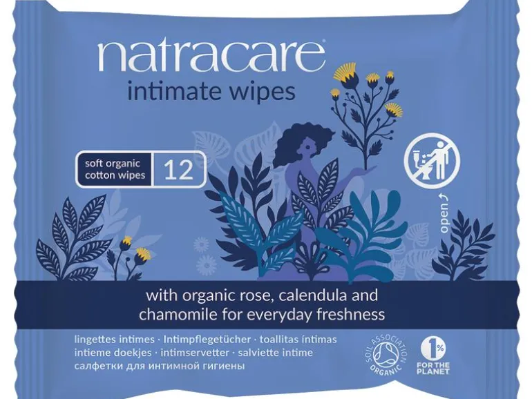 Natracare Intimpflege Bio Feuchttücher 12 Stück