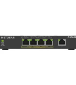 Netgear PoE Switch GS305Pv3 5 Port, PoE Budget: 63 W