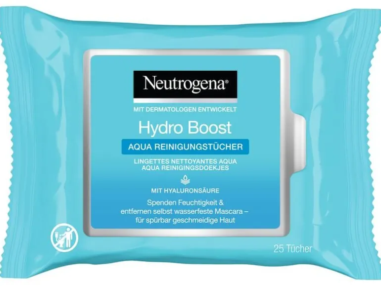 Neutrogena Reinigungstücher Hydro Boost Aqua 25 Stück