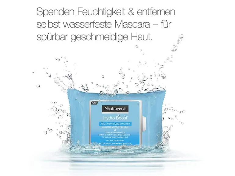 Neutrogena Reinigungstücher Hydro Boost Aqua 25 Stück