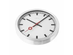 NeXtime Wanduhr Station Ø 35 cm Weiss