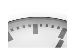 NeXtime Wanduhr Station Ø 35 cm Weiss