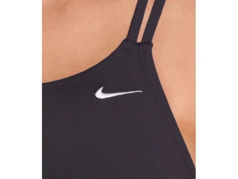 Nike Swim Badeanzug Hydrastrong Solid Spiderback 38, Schwarz