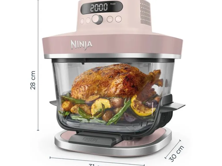 Ninja Crispi Pro 7-in-1 Glas-Air-Fryer Rosa