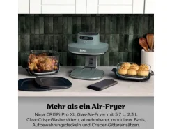 Ninja Crispi Pro 7-in-1 Glas-Air-Fryer Grün