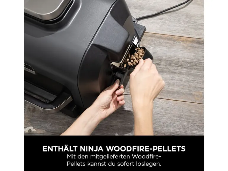 Ninja Elektrogrill OG850CH Woodfire Pro XL