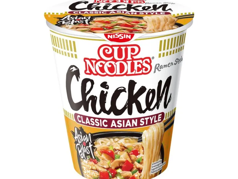 Nissin Food Becher Cup Noodles Tasty Chicken 63 g