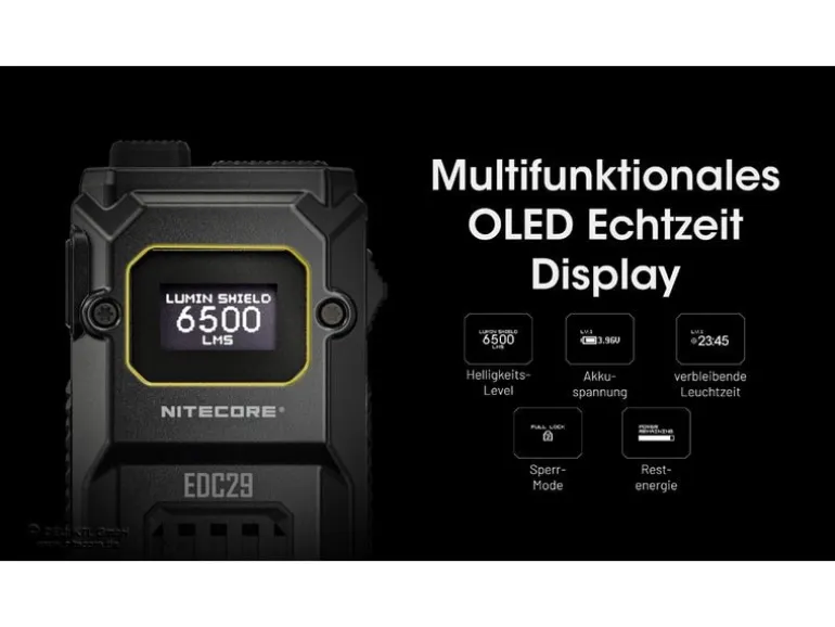Nitecore Taschenlampe EDC29 6500 lm