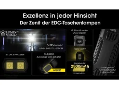 Nitecore Taschenlampe EDC29 6500 lm