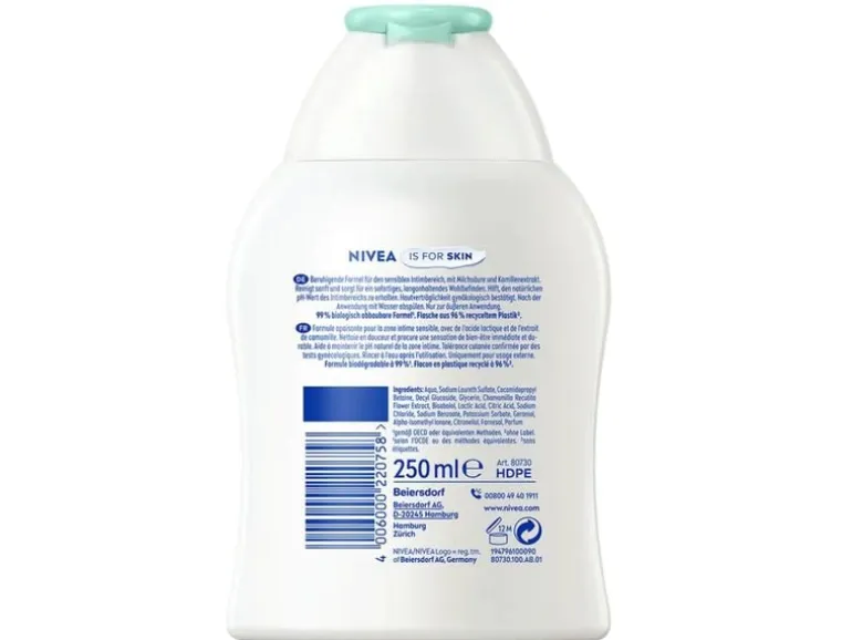 NIVEA Intimpflege Intimo Mild Fresh 250 ml