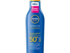 NIVEA SUN Sonnenmilch Protect & Moisture LSF 50+ 200 ml