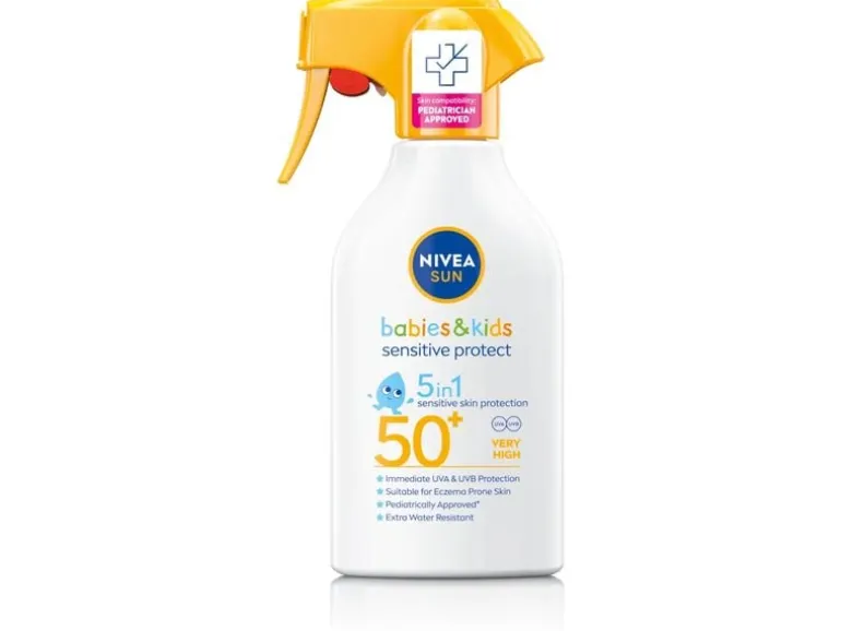 NIVEA SUN Sonnenspray Babies and Kids Sensitve LSF 50+ 250 ml