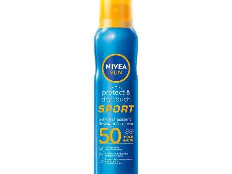 NIVEA SUN Sonnenspray Protect & Dry Touch Sport LSF 50 200 ml