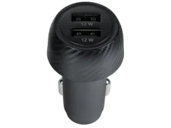 Nize Autoladegerät Dual 24 W mit 2x USB-A