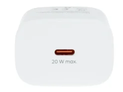 Nize USB-Wandladegerät Single USB-C 20 W, Weiss