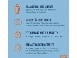No Hair Crew Enthaarungscrème Intimbereich für Männer 100 ml