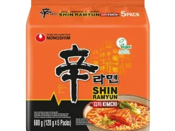 Nongshim Nudelsuppe Kimchi 5 x 120 g