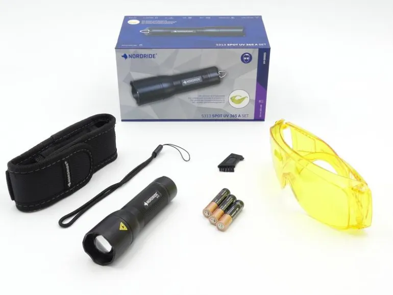 Nordride Taschenlampe Spot UV 365 A Set, IP65