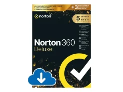 Norton Norton 360 Deluxe GOLD Ed. ESD, 5 Device, 1 Jahr + 3 Monate