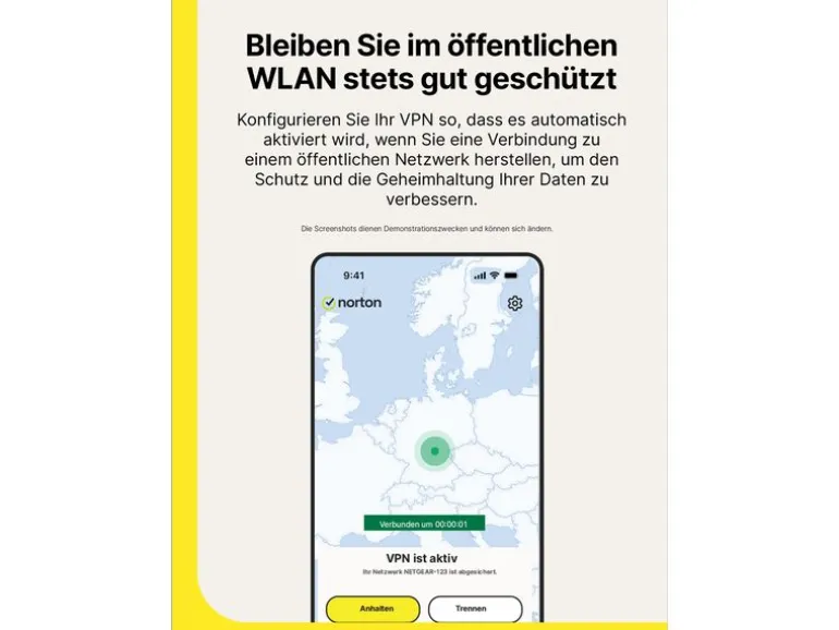 Norton VPN Plus ESD, Vollversion, 5 PC, 1Jahr, 10 GB